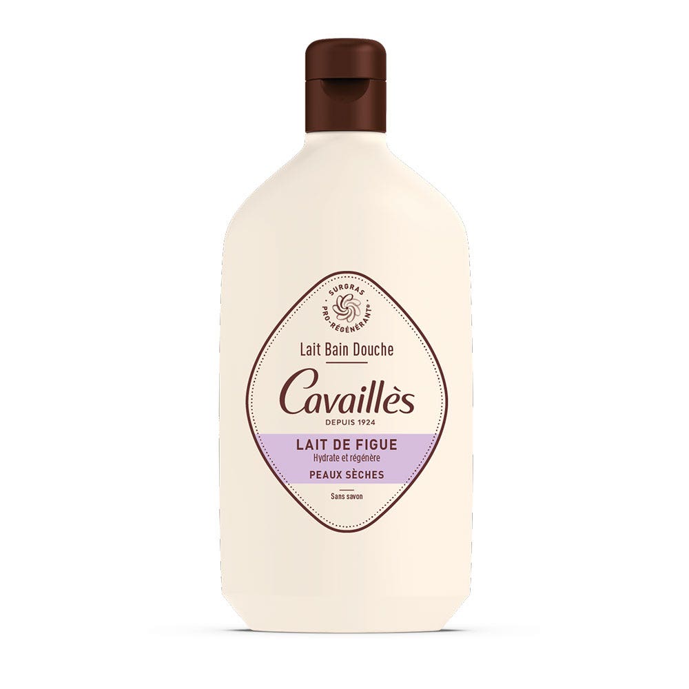 Cavaillès Fig Milk Bath and Shower Dry Skin 400ml