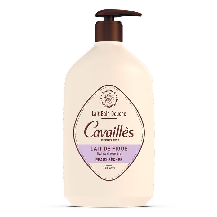 Rogé Cavaillès Bath & Shower bath Fig milk Dry Skin 1L