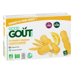 Good Gout Magic Boudoir with Lemon Essential Oil From 8 Months 120g (x6 Sachets)