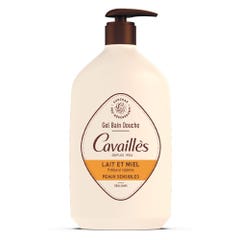 Rogé Cavaillès Milk & Honey Bath and Shower Gel Sensitive skin 1L