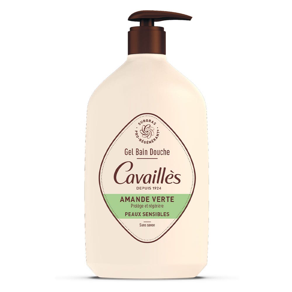 Cavaillès Green Almond Bath &amp; Shower Gel 1L