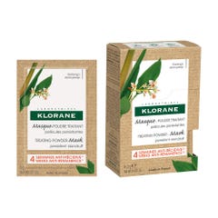 Klorane Galanga Anti-dandruff Treatment Powder Masks Persistent dandruff x8 units