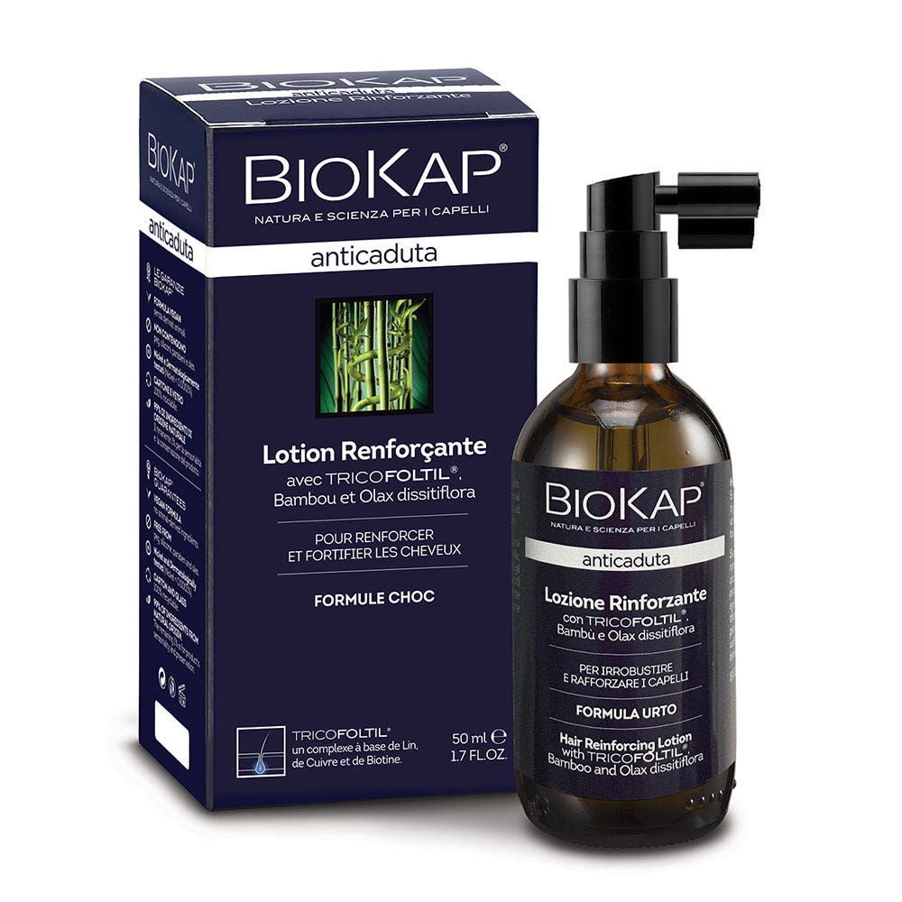 新品未開封 GENiS SHINKA Bio Repro Lotion Biokap Hair Renforcing Lotion Anti Hair Loss 50ml - Easypara