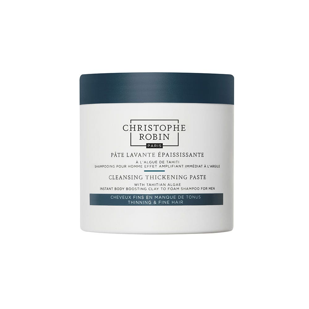Christophe Robin Thickening Wash Paste with Tahitian Seaweed Man 250ml