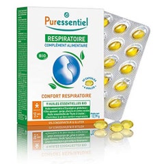 Puressentiel Respiratoire Bronchial Capsules With Bioes Essential Oils x30