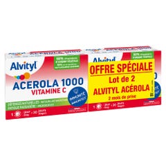 Alvityl Acerola 1000 Vitamin C 2x30 tablets
