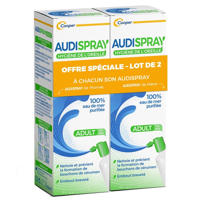 Audispray Ear Hygiene 2x50ml