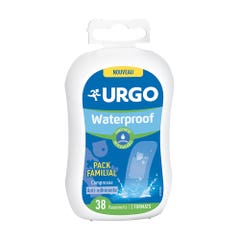 Urgo Waterproof Family Pack 2 sizes x38