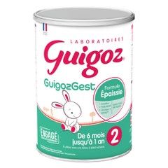 Guigoz Guigozgest 2 Thick Formula Milk 6 To 12 Months 6 A 12 Mois 800g