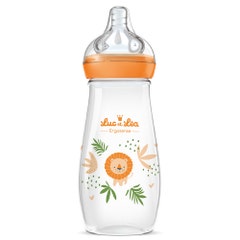 Luc Et Lea Ergosense Plastic feeding bottle Savannah 4 months and over 330ml