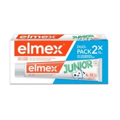Elmex Toothpaste Junior 6/12 Years Old 2x75ml