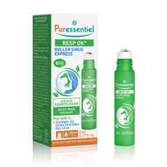 Puressentiel Respiratoire Roller Sinus Express With 6 Organic Essential Oils 6ml