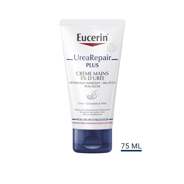 Repairing Handcream 5% Urea 75ml UreaRepair Plus Dry Skin Eucerin