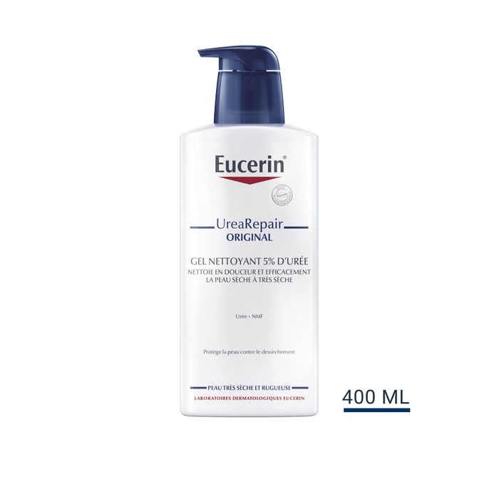 Eucerin UreaRepair Plus Urea Repair Original Cleansing Gel 5% Urea Dry Skins Original for Dry Skin 400ml