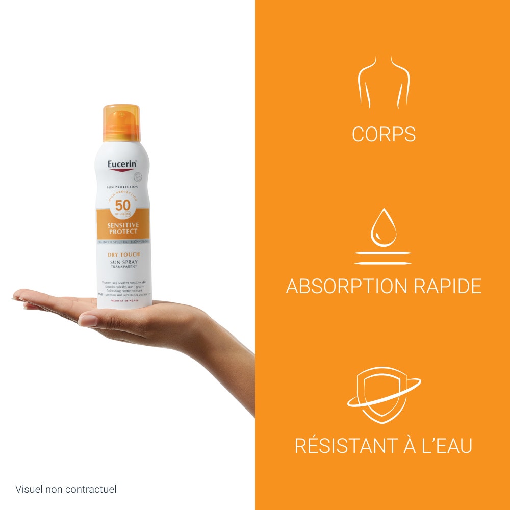 Eucerin Sun Protection Sun Mist Spf50 Sensitive Skin 200ml - Easypara