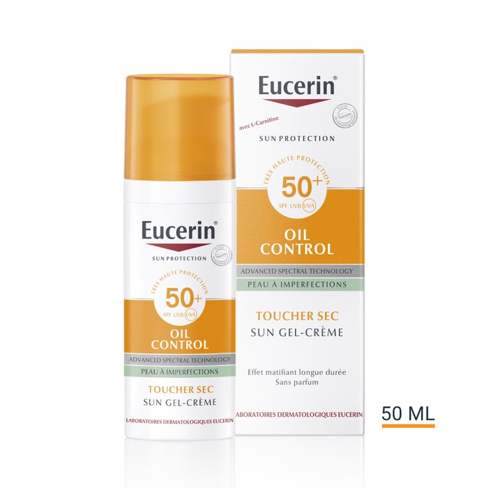 Facial Gel-Cream Oil Control Spf50+ 50ml Sun Protection Eucerin