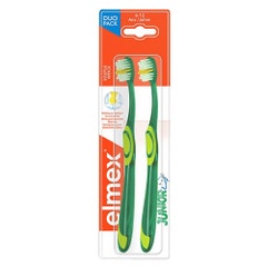 Elmex Toothbrush Junior 6-12 years flexible Pair
