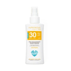 Alphanova Organic SPF30 Sun Spray Face & Body Travel size 90g
