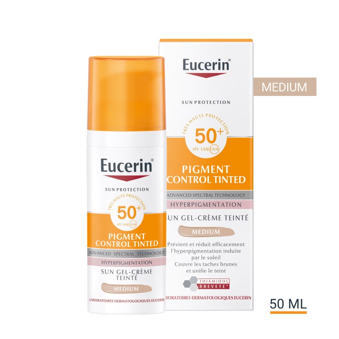 Eucerin Sun Protection PIGMENT CONTROL Tinted Gel-Cream SPF 50+ 50ml