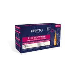 Phyto Phytocyane Women's Anti-Hair Loss Treatment 12 Ampoules x 5ml