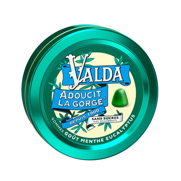 Valda Sugar-Free Gummies Mint Eucalyptus Flavour 50g - Easypara