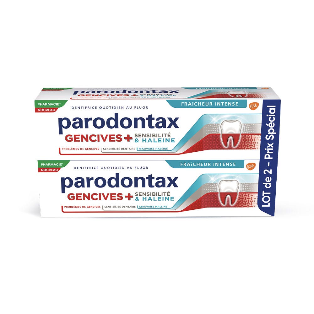 Parodontax Toothpaste Gums + Sensitivity & Intensive Fresh Breath
