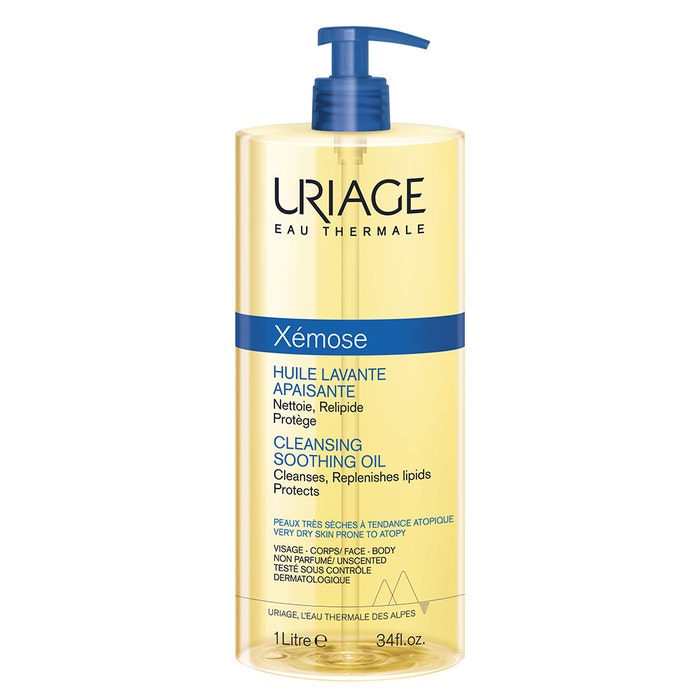 Uriage Xemose Soothing Cleansing Oil Very Dry and Atopic Skin 1l