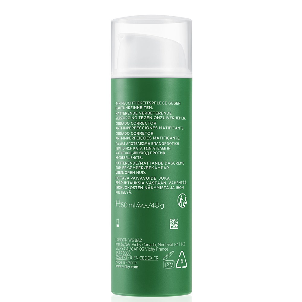 Vichy Normaderm Beautifying Hydrating Fluid Peaux Mixtes A Grasses 50ml -  Easypara