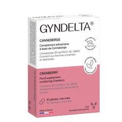 Ccd Gyndelta Cranberry X 30 Capsules 30 Gelules