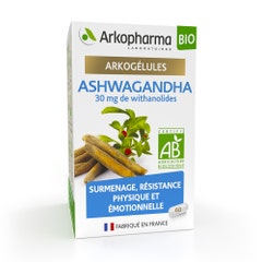 Arkopharma Arkogélules Organic Ashwagandha 60 capsules
