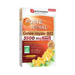 Forté Pharma Forté Royal Organic Royal Jelly 3500 mg 10 ampulas