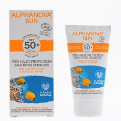 Alphanova Hypoallergenic Organic Facial Sunscreen SPF50+ 50g