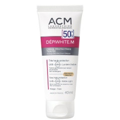 Acm Depiwhite.M Acm Depiwhite.mreinforced Protection Against Visible Light Spf50+ Golden Tint 40ml