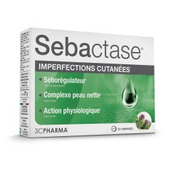 3C Pharma Sebactase Skin Imperfections 30 tablets