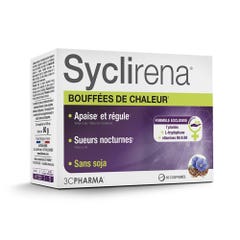 3C Pharma Syclirena Hot Flashes 60 Tablets