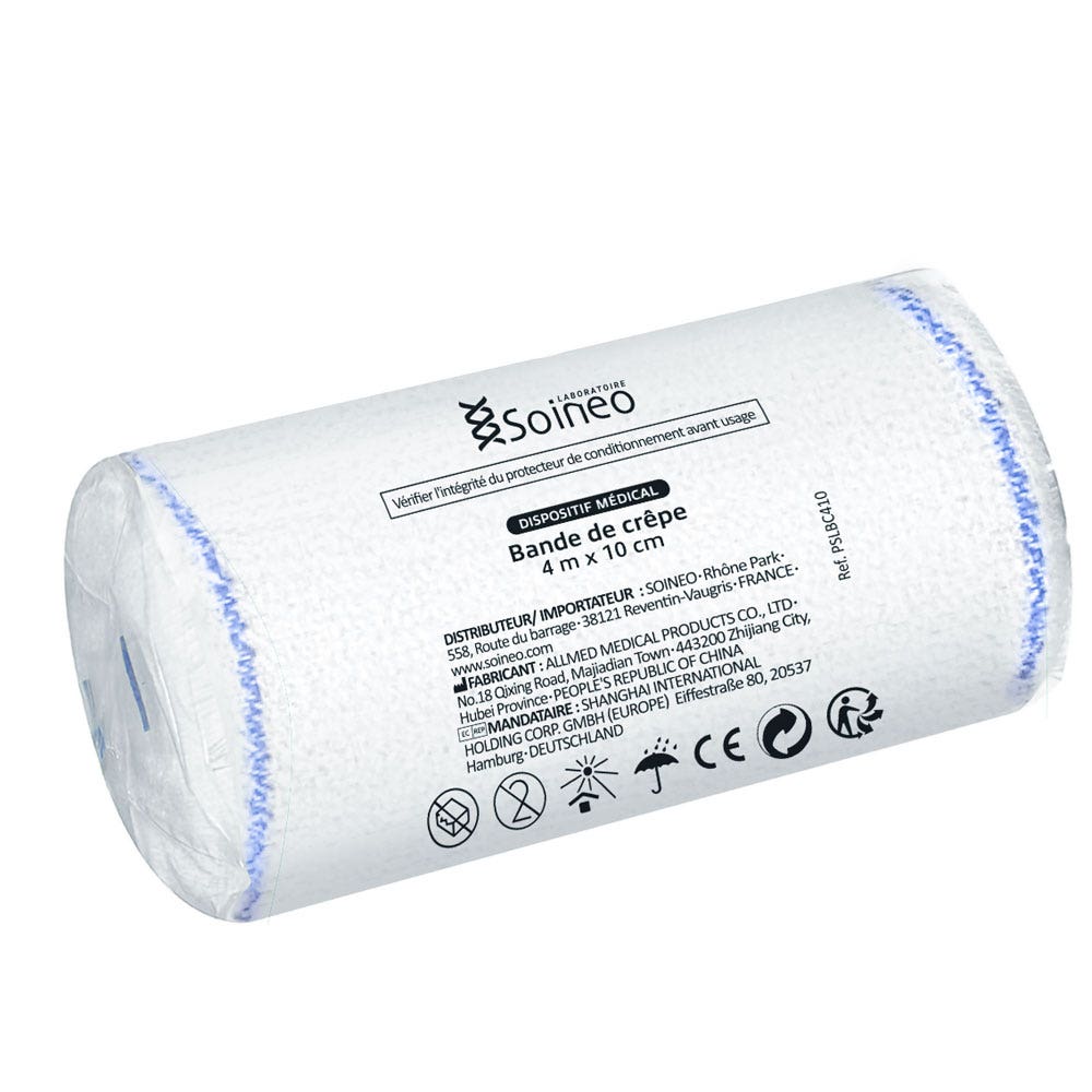 Soineo Crepe Bandage 4m x 10cm bandage