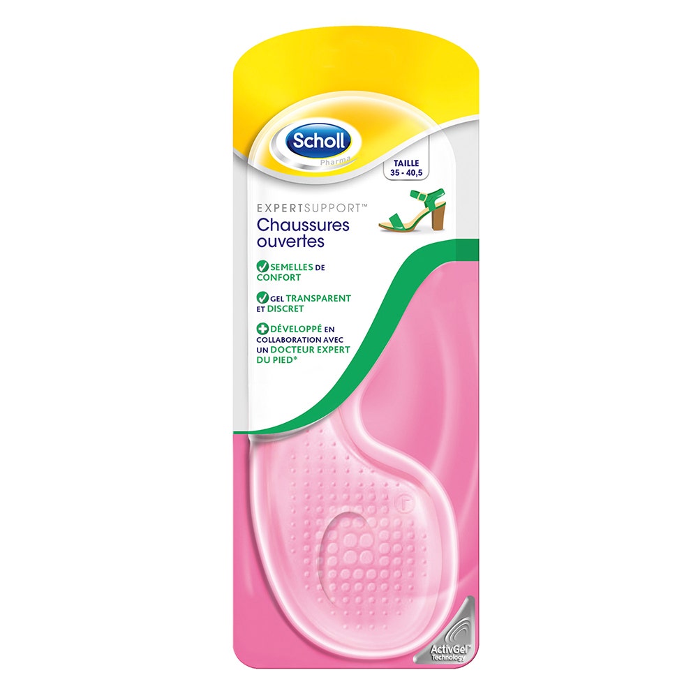 Scholl Activgel Open Shoes And Sandals Soles 1 Pair Taille 35 40.5