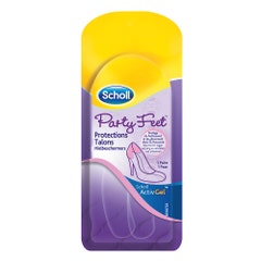 Scholl Party Feet Activgel Heel Protections Activgel 1 Pair Party Feet 1 Paire