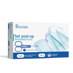 Soineo Post-operational set for medium-sized wounds x3