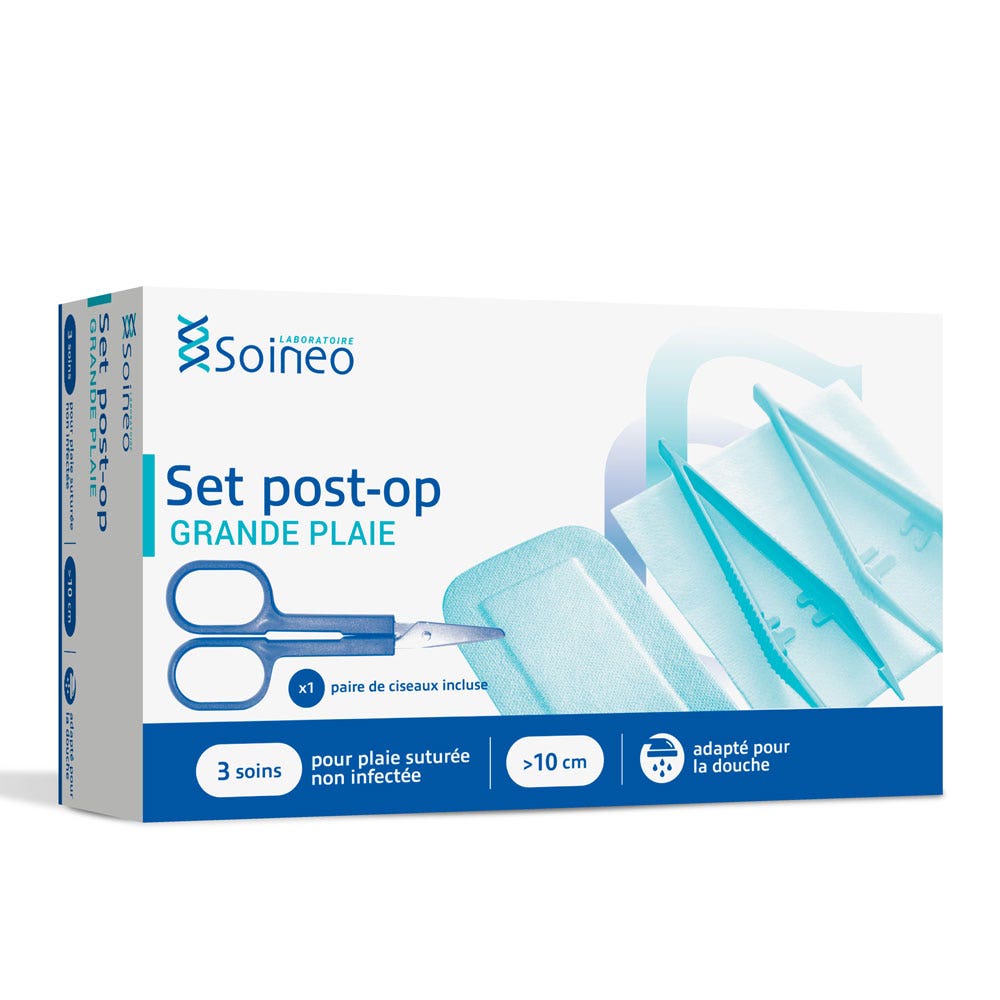 Soineo Post-operative set for large wounds x 3