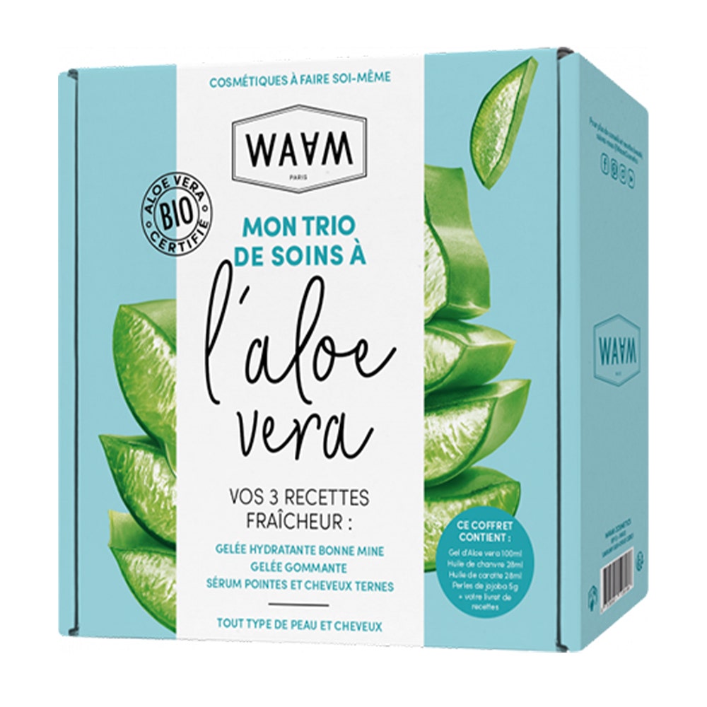 Waam My Organic Aloe Vera Skincare Trio