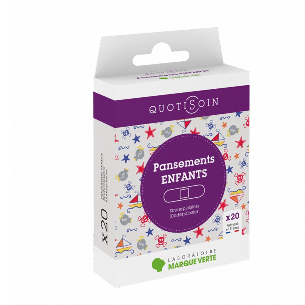 Marque Verte Quotisoin Children's Plasters x20