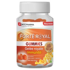 Forté Pharma Forté Royal Royal Jelly Immunity Lemon-Honey Flavour from age 3+ 60 Gummies