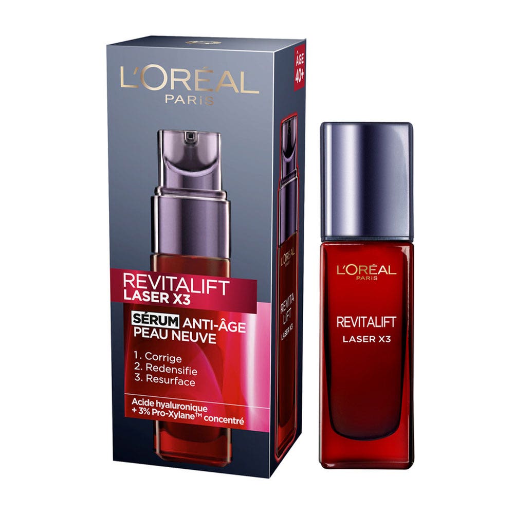 L'Oréal Paris Revitalift Laser Revitalift Laser X3 Anti Age New Skin Serum 30ml
