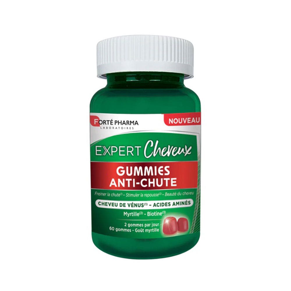 Forté Pharma Hair Expert Anti-Hair Loss All types of hair loss 60 chewing gums