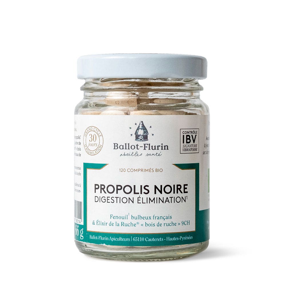 Ballot-Flurin Black Propolis Digestion Removal 120 tablets