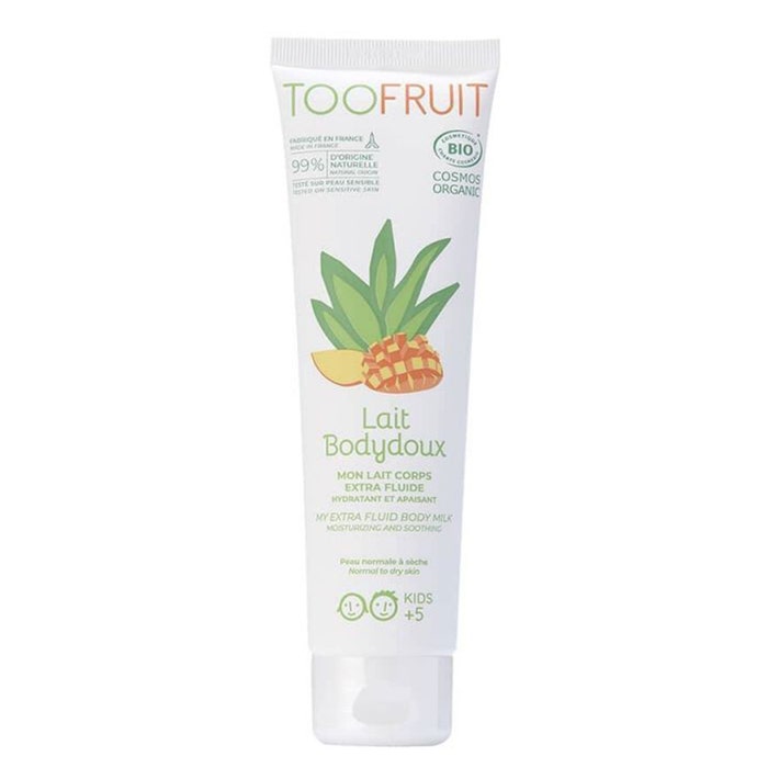 Toofruit Body Doux Soothing Fluid Body Lotion with Mango and Aloe Vera Normal to dry skin 150ML
