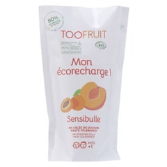 Toofruit Sensibulle RECHARGE High Tolerance Shower Gel Peach and Apricot 400ML