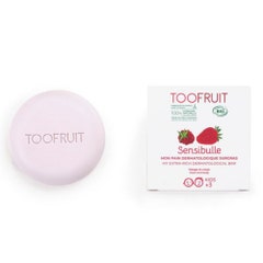 Toofruit Sensibulle Strawberry and Raspberry Superfatted Dermatological Bar 85G