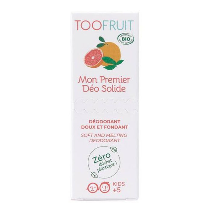 Toofruit Mon Premier Déo Solide Grapefruit - Mint Deodorants 36G